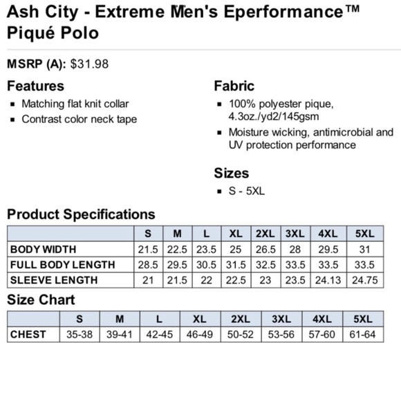 🌟 Eperformance™ Pique Polo Shirt - Picture 7 of 7